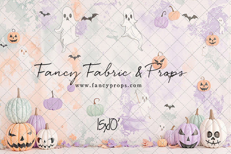 Pastel Pumpkin Parade - With Sweep Option