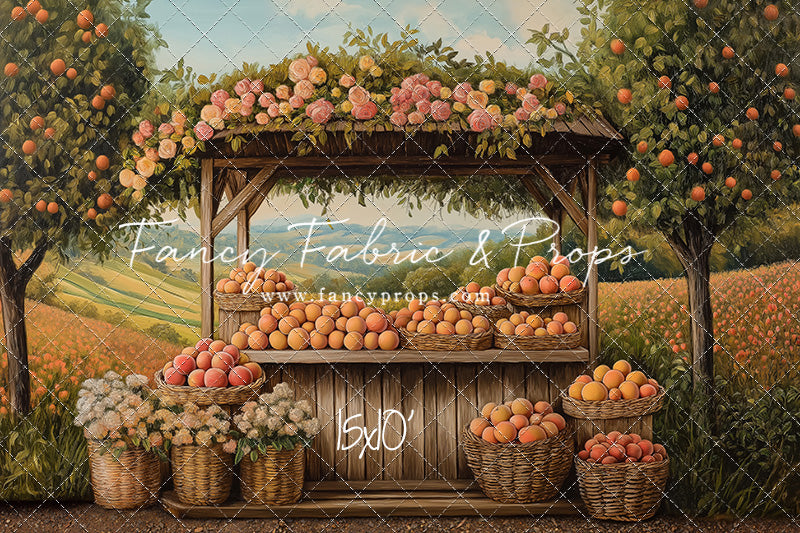 Peach Blossom Grove - With Sweep Option