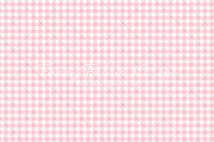 Pink Gingham - With Sweep Option