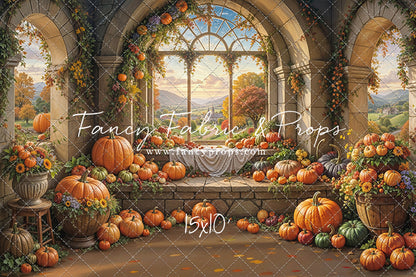 Pumpkin Patch Paradise - With Sweep Option