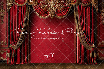 Regal Red Chamber Wall - With Sweep Option