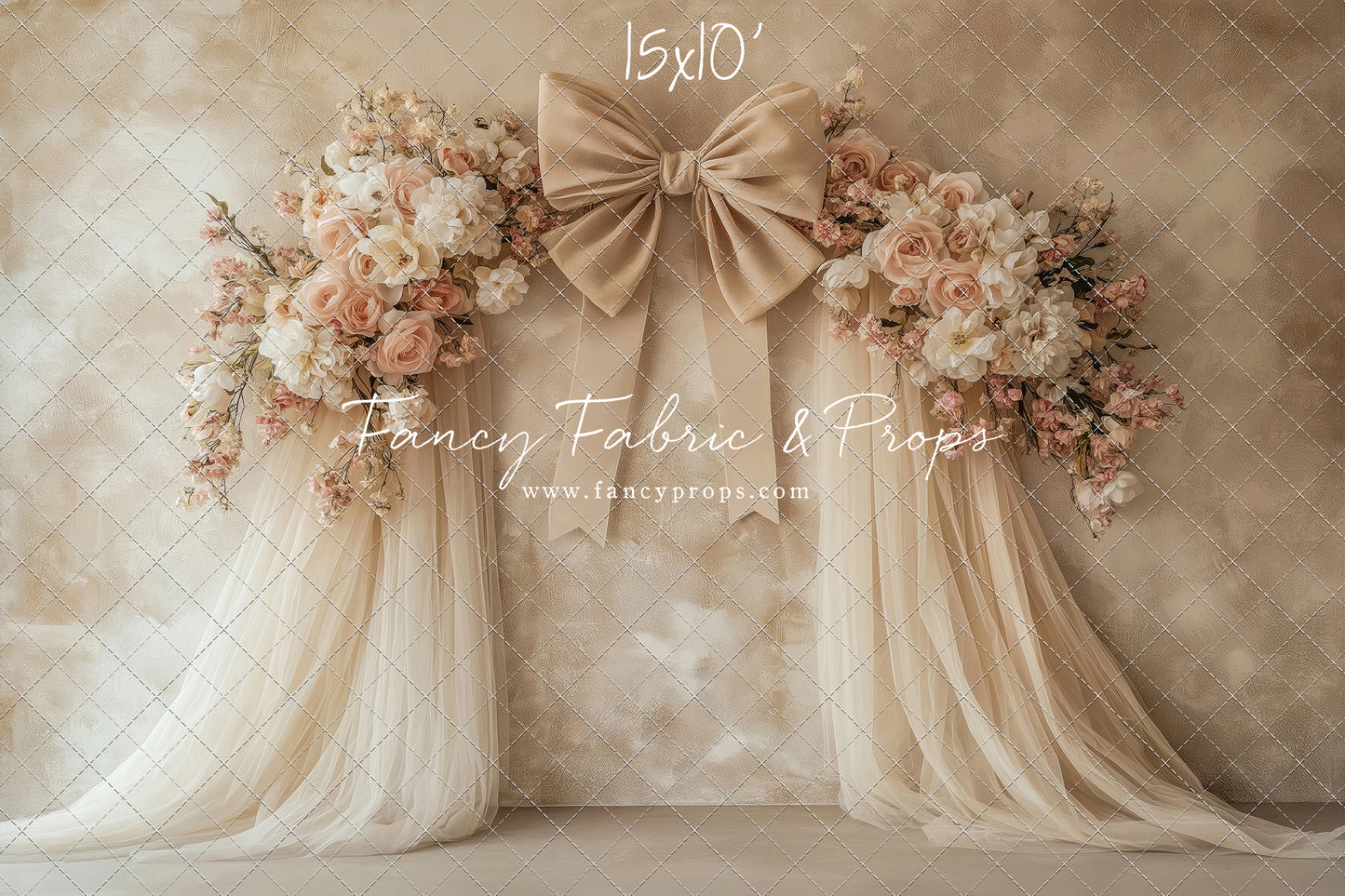 Ribboned Bloom  - With Sweep Option