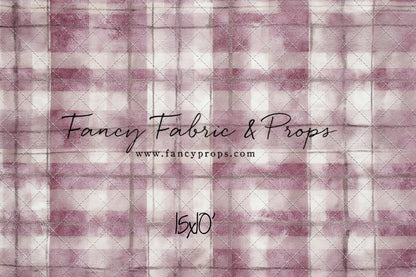 Rose Mist Plaid - With Sweep Option