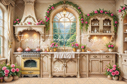 Rosewood Cottage Kitchen - With Sweep Option