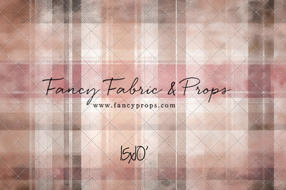 Rosewood Plaid - With Sweep Option