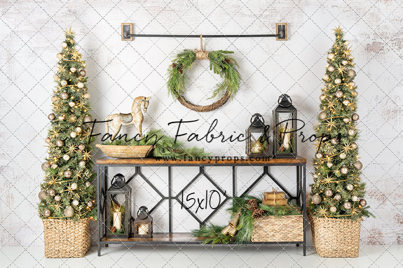 Rustic Elegance Christmas Display