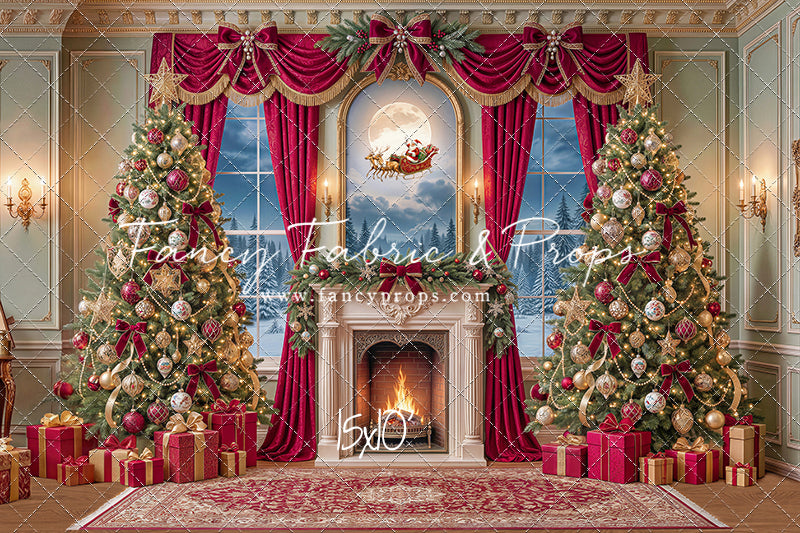 Santa's Midnight Flight - with Sweep Option