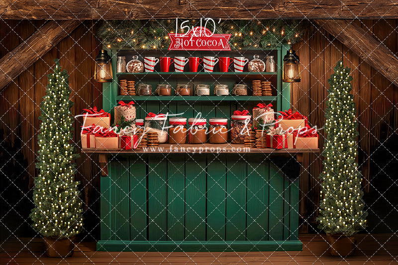 Santa's Cocoa Corner - with Sweep Option