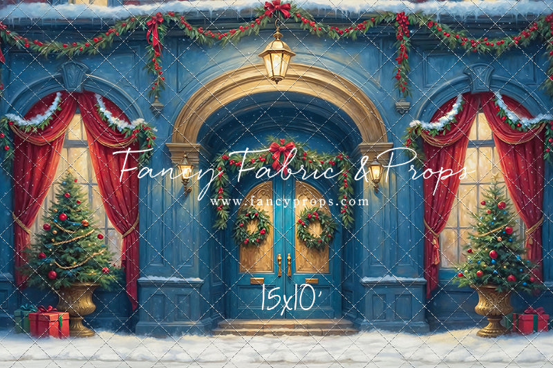 Sapphire Holiday Elegance - With Sweep Option