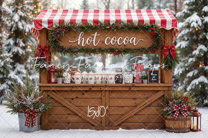 Snowy Sips Cocoa Bar - With Sweep Option