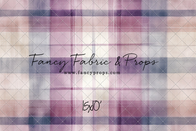 Soft Haze Tartan - With Sweep Option