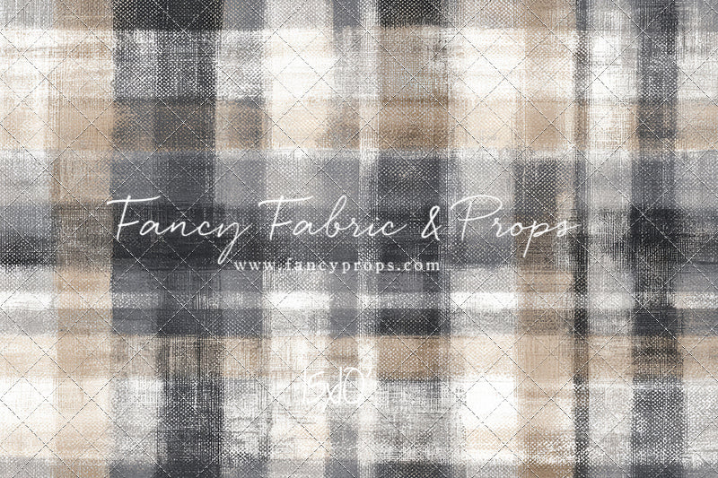Stone & Sand Tartan - With Sweep Option