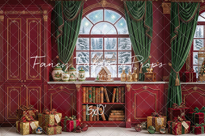 Storybook Christmas Room - With Sweep Option
