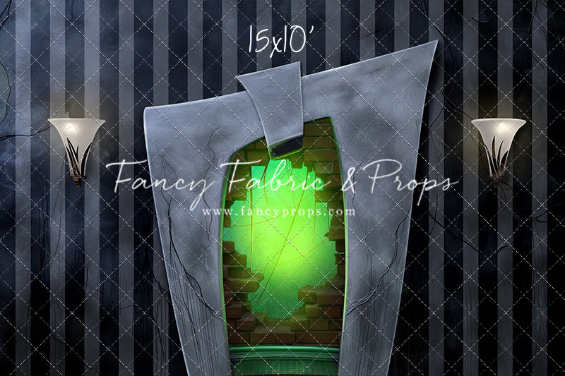 Strange & Unusual Fireplace - With Sweep Option