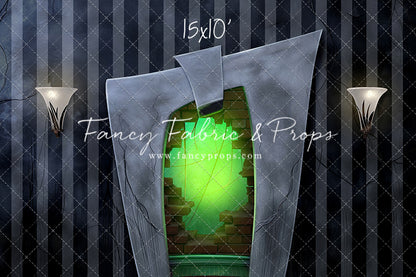 Strange & Unusual Fireplace - With Sweep Option