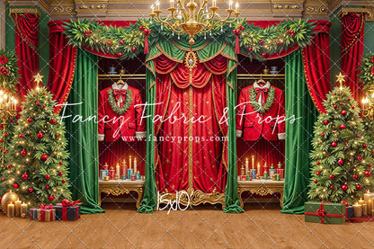 Suiting Up Santa - with Sweep Option