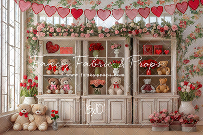 Teddy's Sweetheart Corner - With Sweep Option