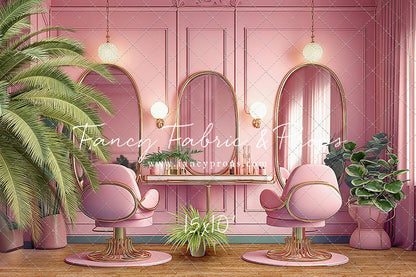 Teresa's Vanity - Wood Floor Option - With Sweep Option