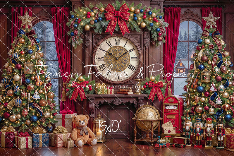 The Grand Christmas Clock - with Sweep Option