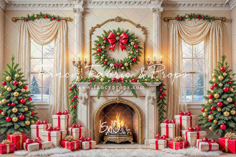 The Ivory Noel Parlor - with Sweep Option