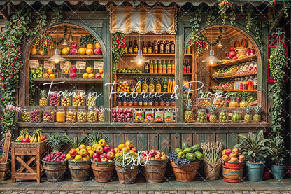 Tropical Fruit Market - With Sweep Option