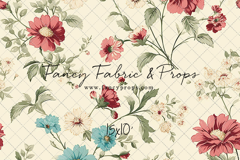 Vintage Bloom Fresco