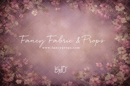 Vintage Mauve Petals - With Sweep Option