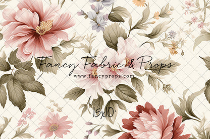 Vintage Pastel Blooms