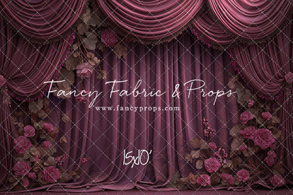 Vintage Plum Romance - With Sweep Option