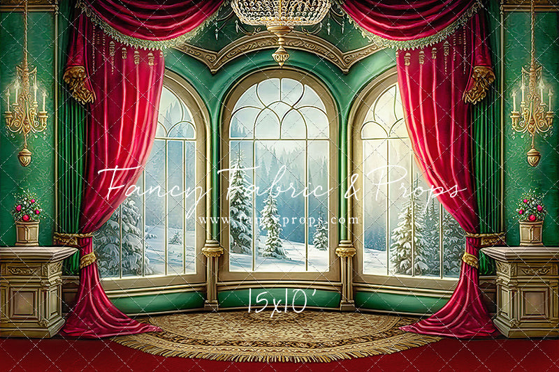 Warm Loving Holiday - Red Carpet Option - with Sweep Option