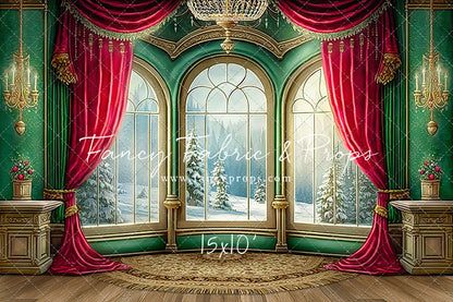 Warm Loving Holiday - Wood Floor Option - with Sweep Option