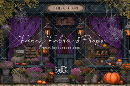 Witch's Hollow Mercantile - With Sweep Option