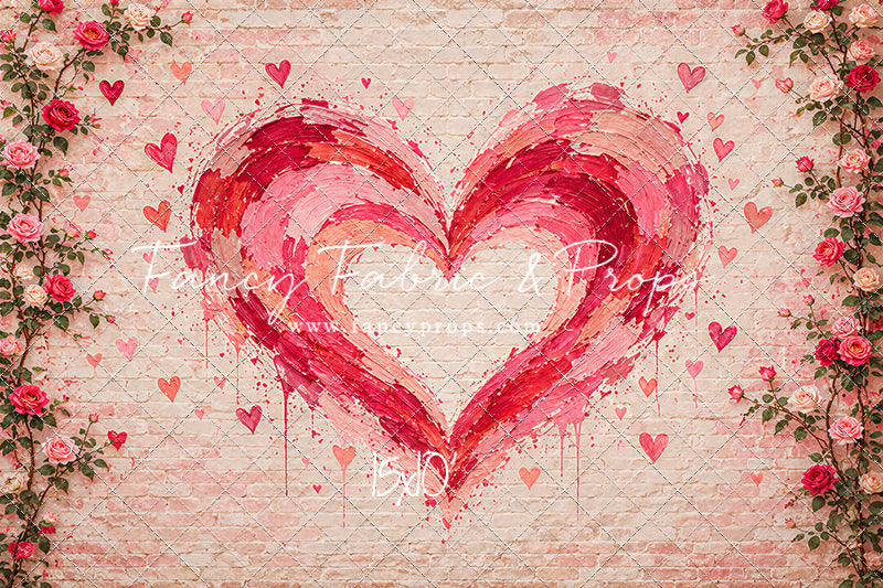 Brushstrokes of Love - With Sweep Option