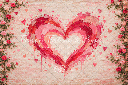 Brushstrokes of Love - With Sweep Option