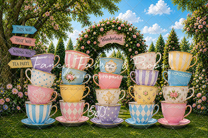 Wonderland Tea Party - With Sweep Option