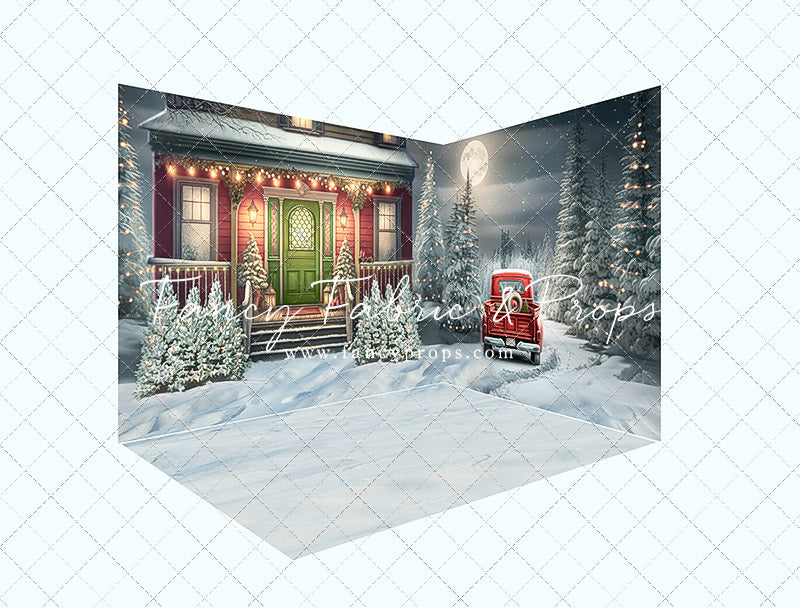 Merry Welcome Porch - Extra Lights - Mini Room