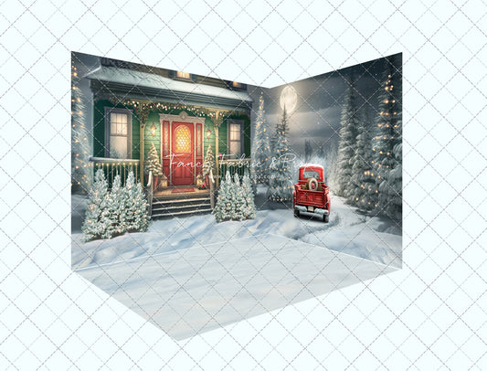 Merry Holiday Porch - Room