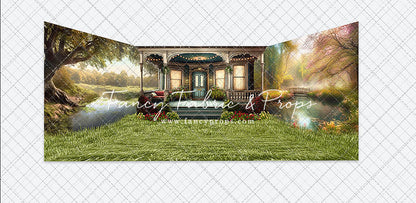 Lazy Summer Serenity - With Lights - 4 piece Room