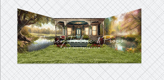 Lazy Summer Serenity - With Lights - 4 piece Room