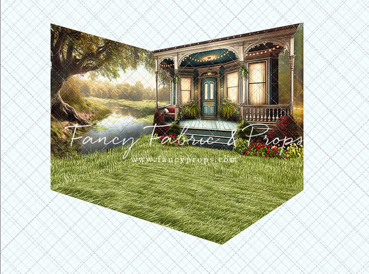 Lazy Summer Serenity - With Lights - Room