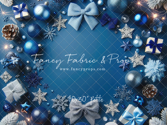 Beautiful Blue Christmas - Petite