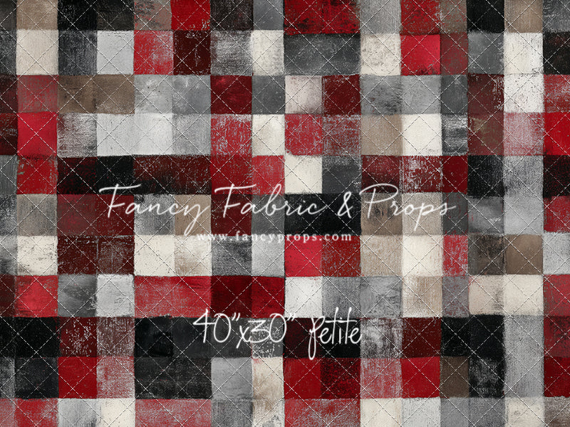 Cozy Cabin Check - Petite