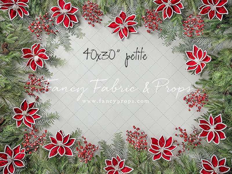 Crimson Poinsettias - Petite