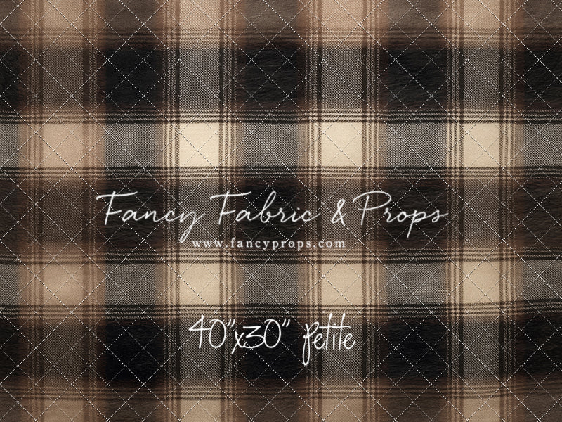 Espresso Flannel - Petite