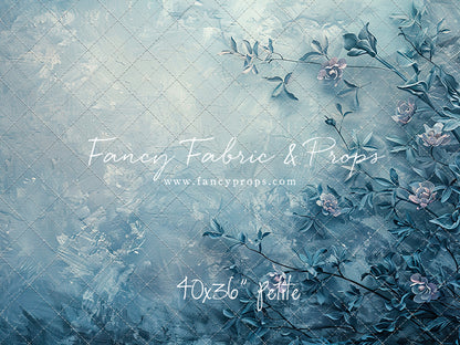 French Blue Blooms - Petite