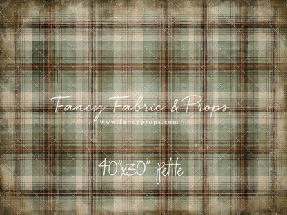 Frosted Plaid Spruce - Petite