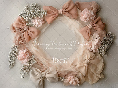 Honey Blush Bows - Petite