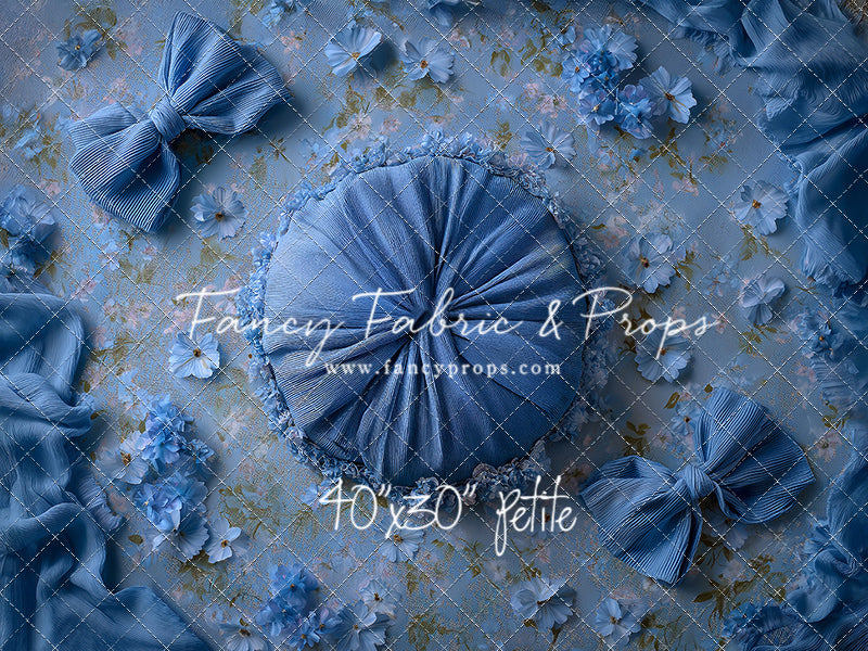 Tied In Blue - Petite