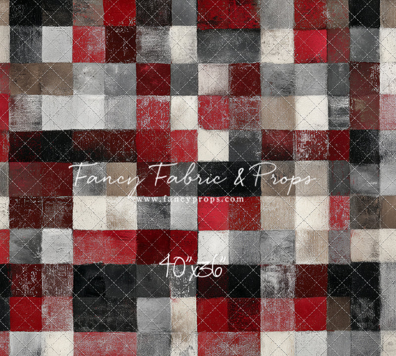 Cozy Cabin Check - Petite