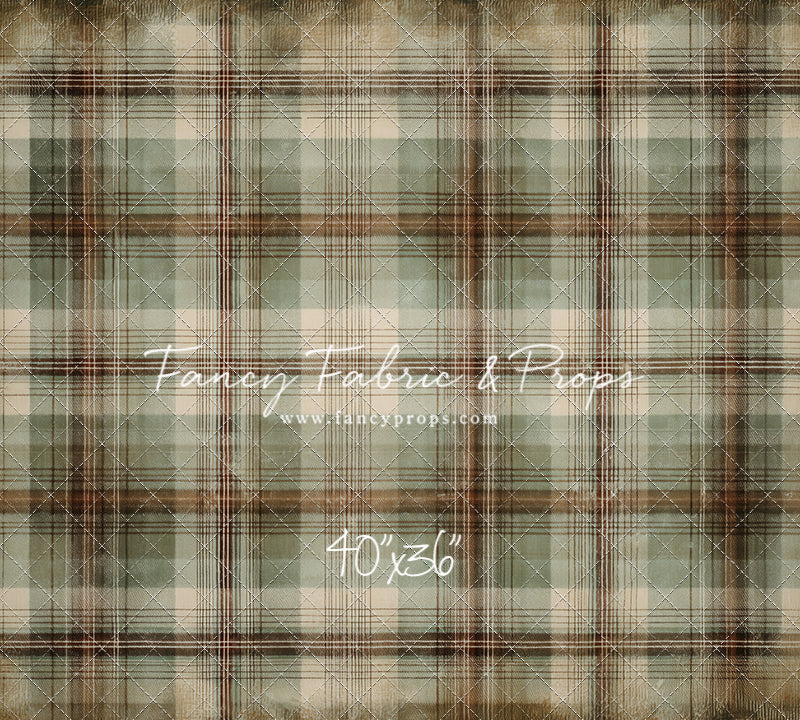 Frosted Plaid Spruce - Petite